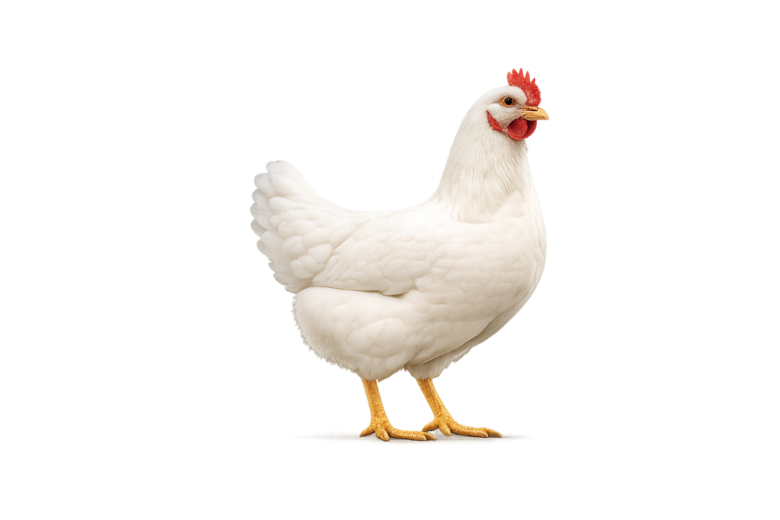 Leghorn · White chick — Tuscany, Italy