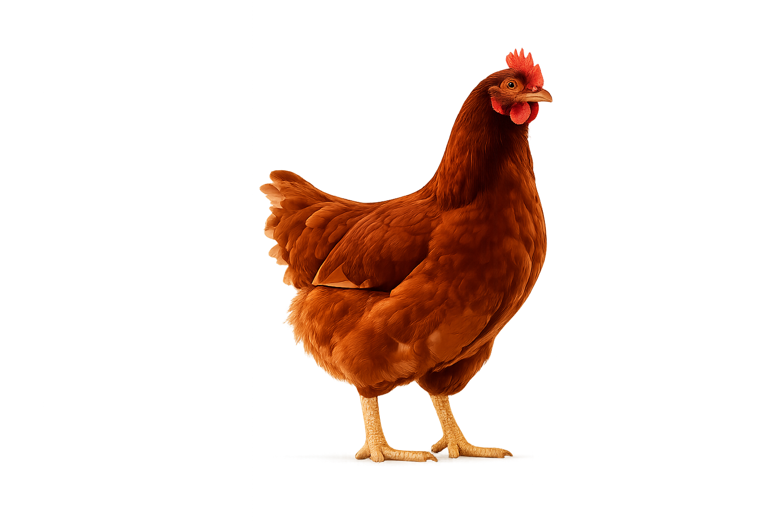 Rhode Island Red chick — New England, USA
